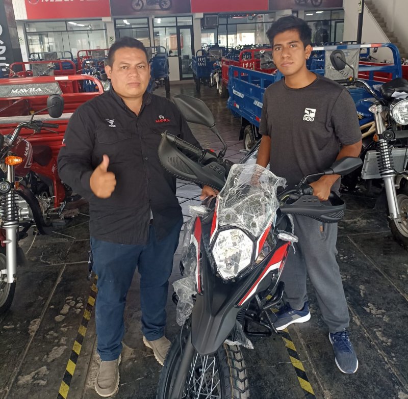 moto ds200 mavila entregada